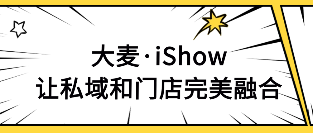 大麦·iShow丨轻量级手机POS终端，，，，，，，，门店销售增长新引擎